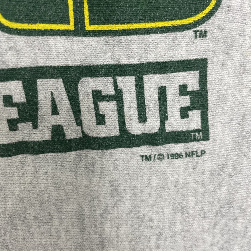 vintage Green Bay Packers sweatshirt mens 2xl gray 1990s NFL LeeSports - Picture 3 of 9